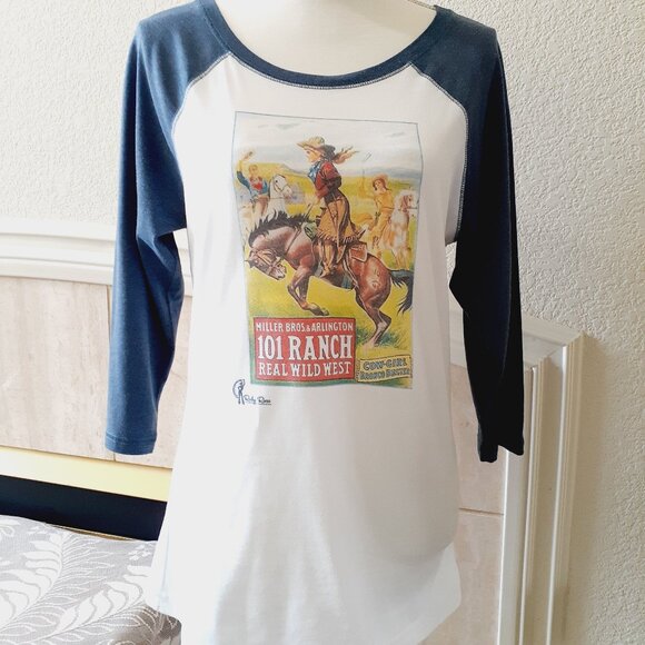 District Cowgirl Screen Print Tee - Picture 8 of 16